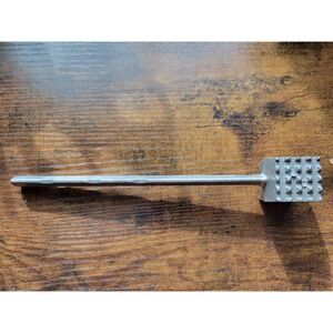 Aluminum 8" Meat Tenderizer - Fine & Coarse Pounder Mallet - Taiwan
